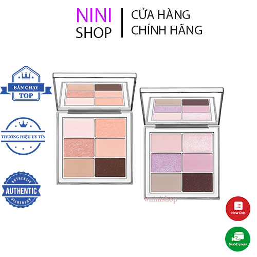 Bảng phấn mắt AMUSE Eye Vegan Sheer Palette