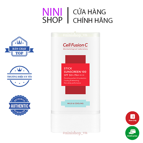 Kem chống nắng dạng thỏi Cellfusion C Stick Sunscreen 100 SPF50+/PA+++ 19g
