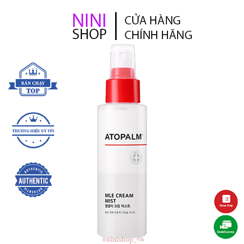 Xịt dưỡng da phun sương ATOPALM cho bé MLE Cream Mist 100ml