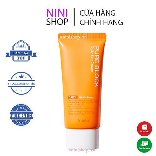 Kem chống nắng A'PIEU Pure Block Natural Daily Sun Cream