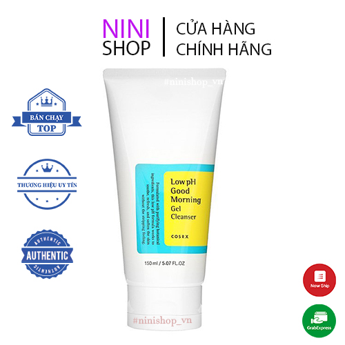 Sữa rửa mặt dạng gel Cosrx Low pH Good Morning Gel Cleanser 150ml