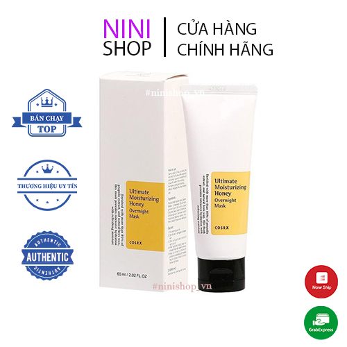 Mặt nạ ngủ sáp ong Moisturizing Honey Overnight Mask 60g - NiNiShop
