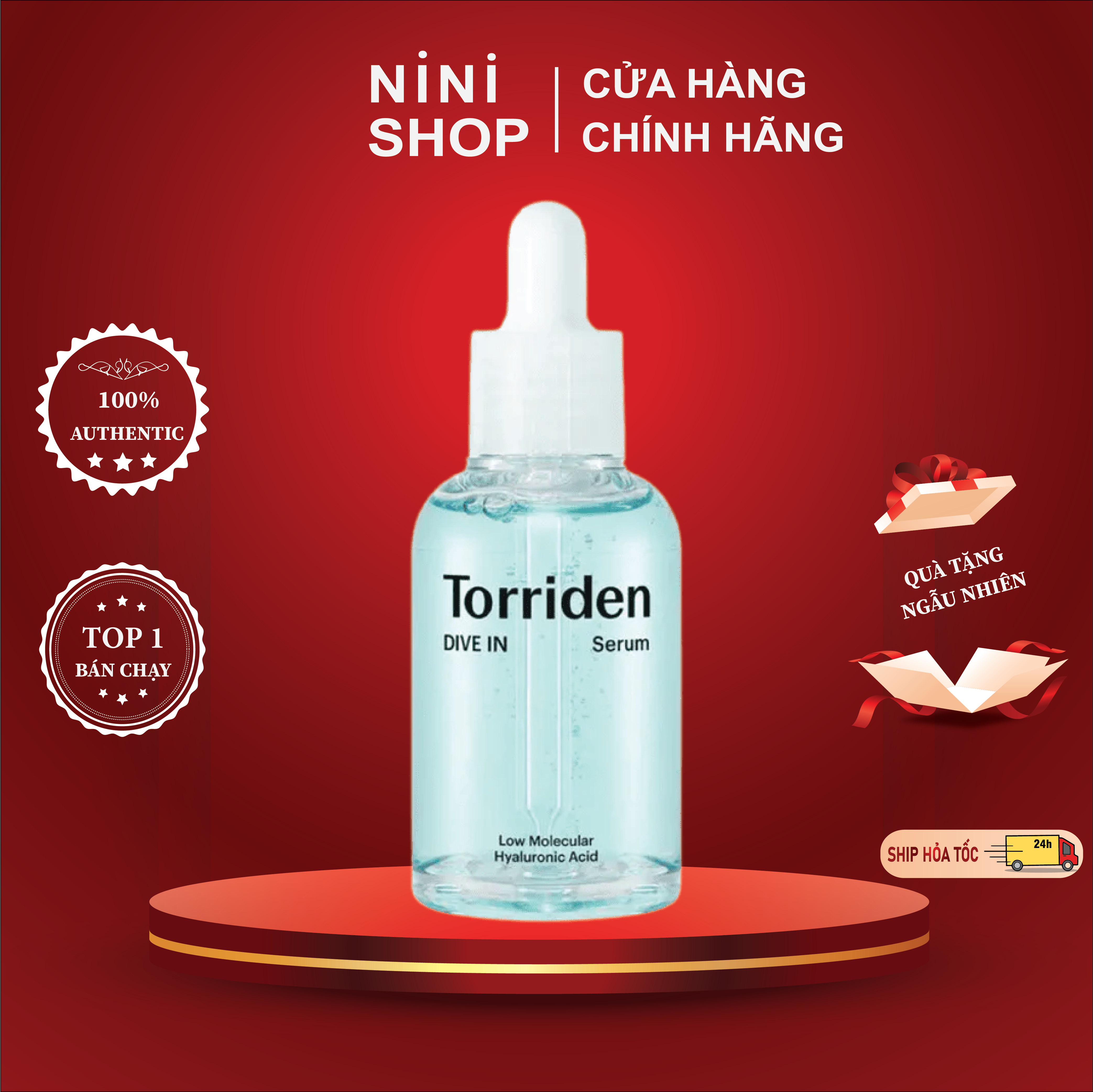 Serum Torriden Dive-in siêu cấp nước phục hồi da 50ml