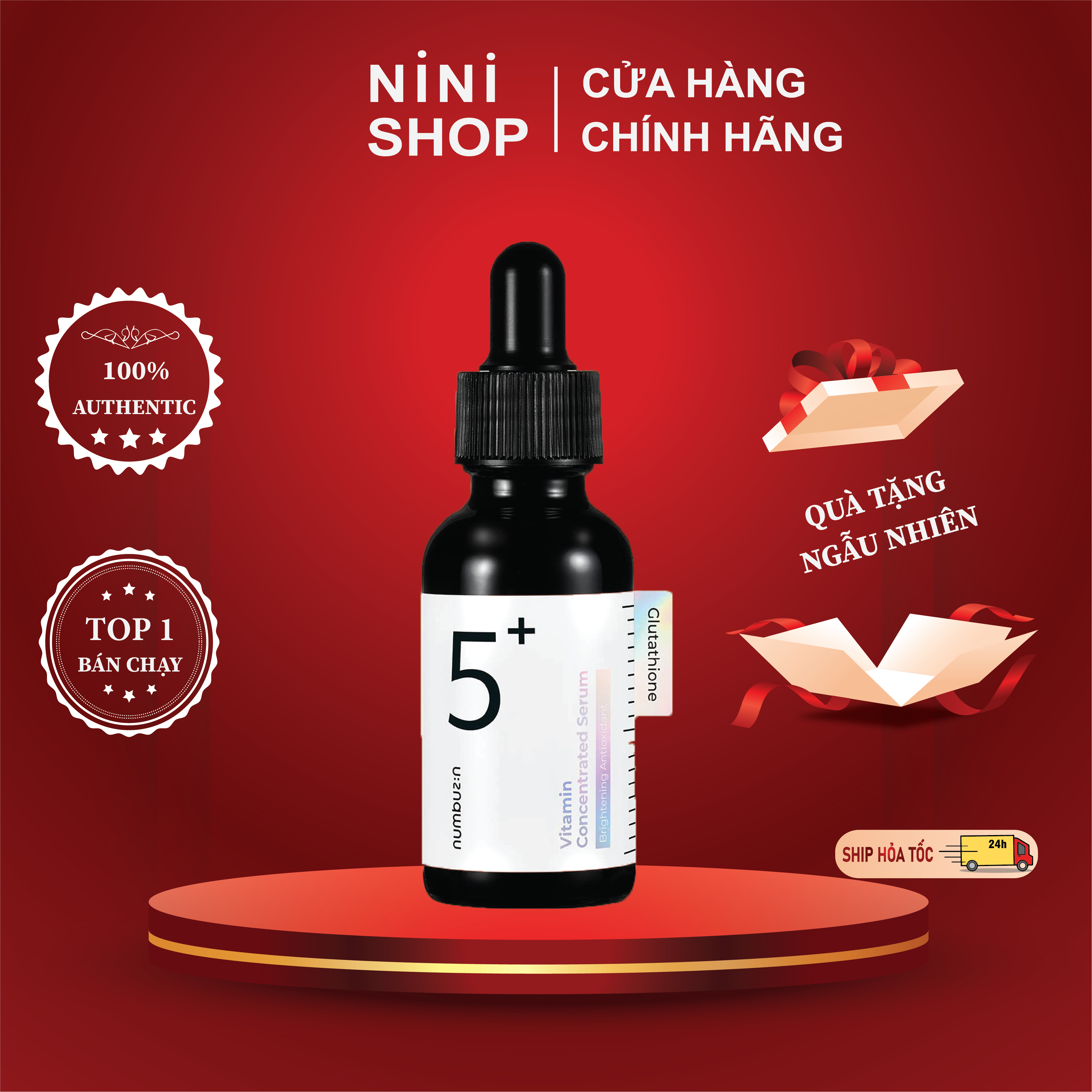 Tinh chất dưỡng da Numbuzin No 5 +